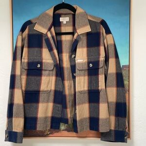 Brixton cropped shirt jacket